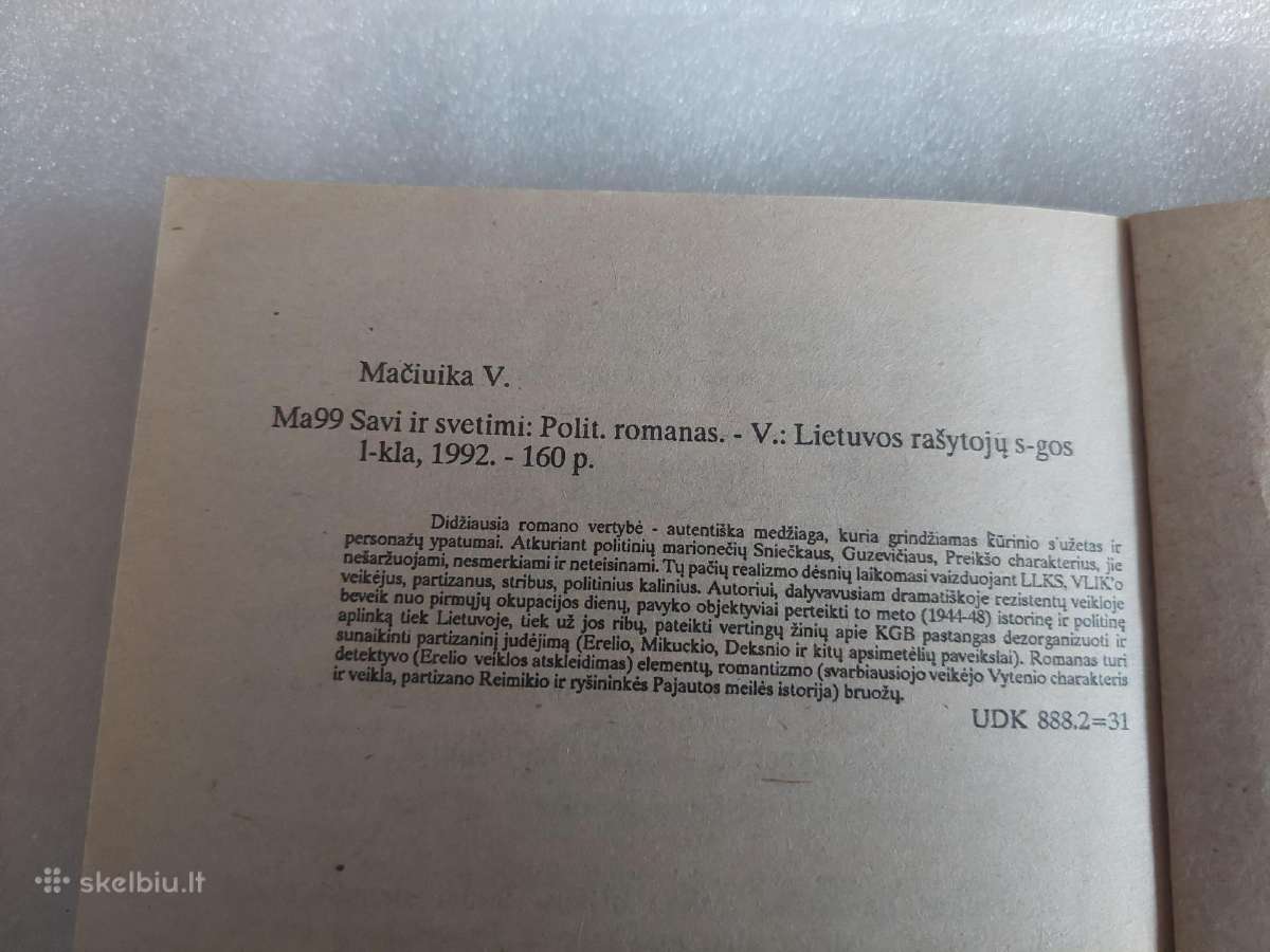 Savi ir svetimi - nuotraukos Nr. 3