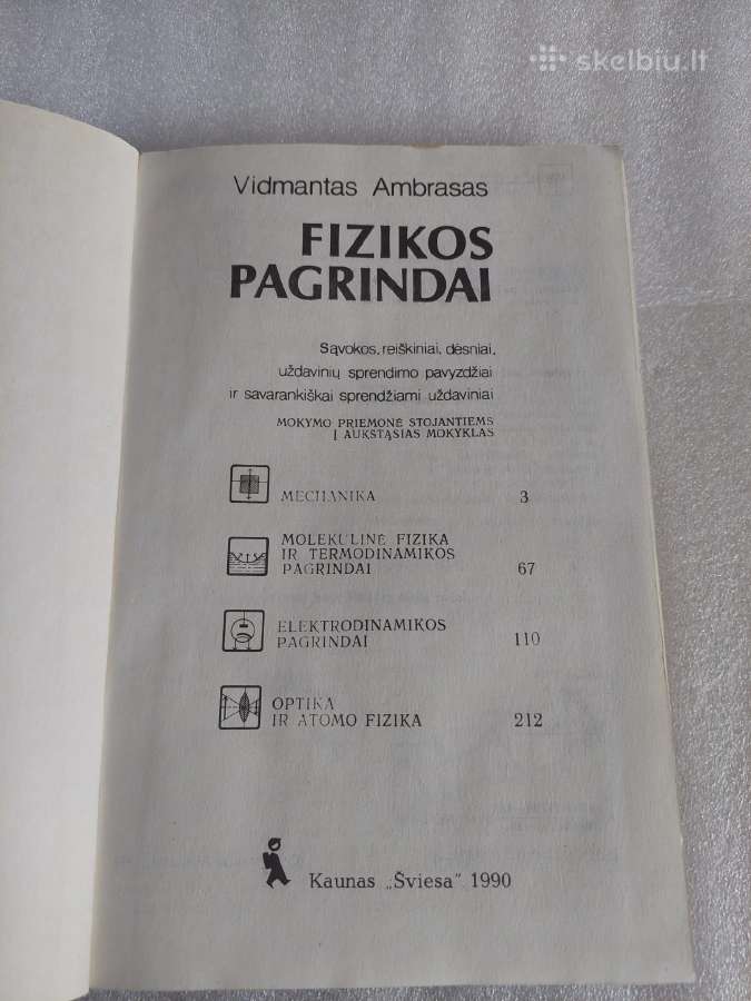 Fizikos pagrindai - nuotraukos Nr. 2