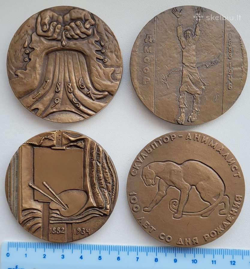 Stalo medaliai, skirti dailininkams - nuotraukos Nr. 2