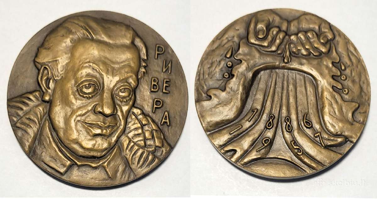 Stalo medaliai, skirti dailininkams - nuotraukos Nr. 5