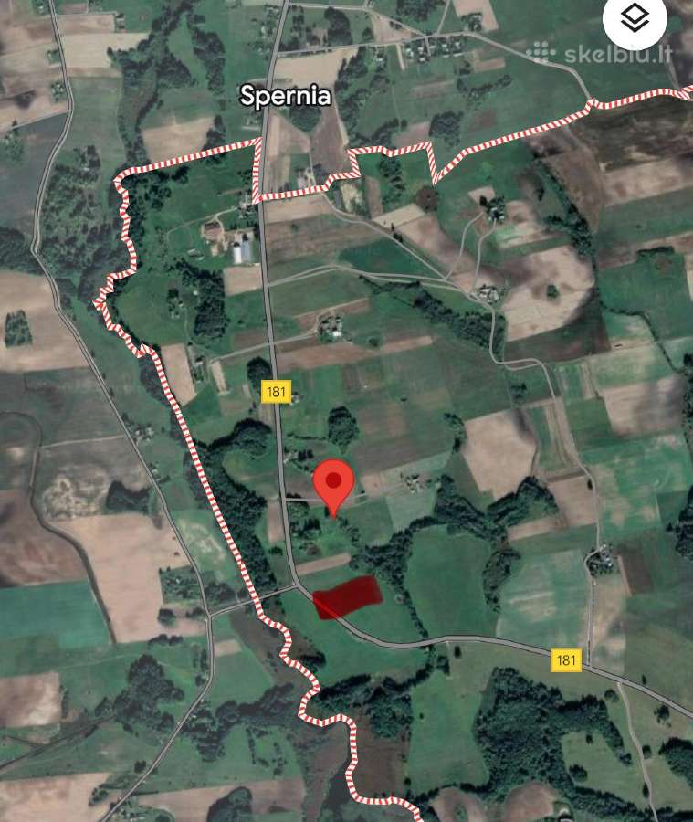 Parduodamas žemes sklypas