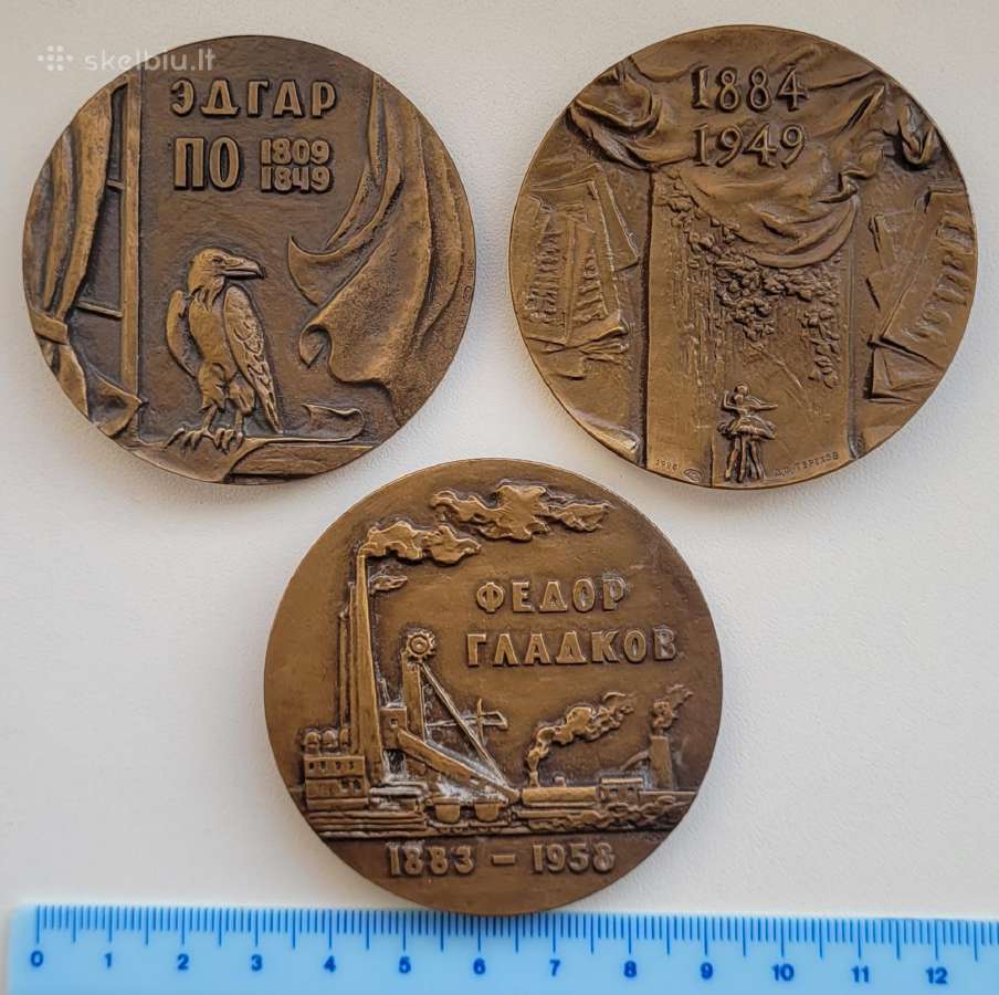 Stalo medaliai, skirti rašytojams - nuotraukos Nr. 2