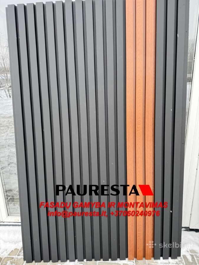 Modernios fasado lamelės– išskirtinis namo stilius - nuotraukos Nr. 4