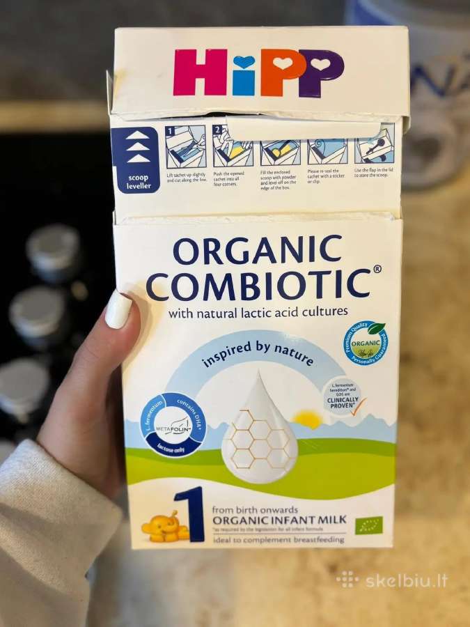 Dovanoju: Naujas Hipp Organic Combiotic 1, 800g