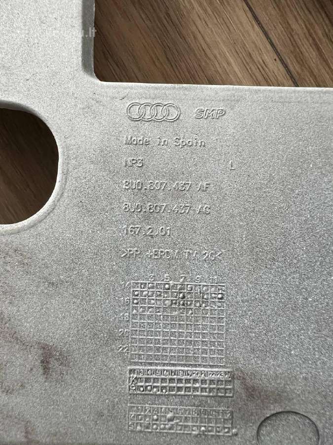 Audi Q3 8u priekinis bamperis 8u0807437af - nuotraukos Nr. 4