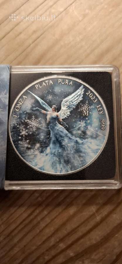Sidabras 1oz libertad moneta