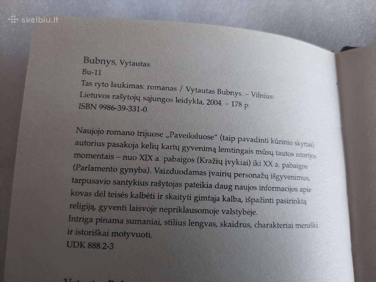 Tas ryto laukimas - nuotraukos Nr. 3