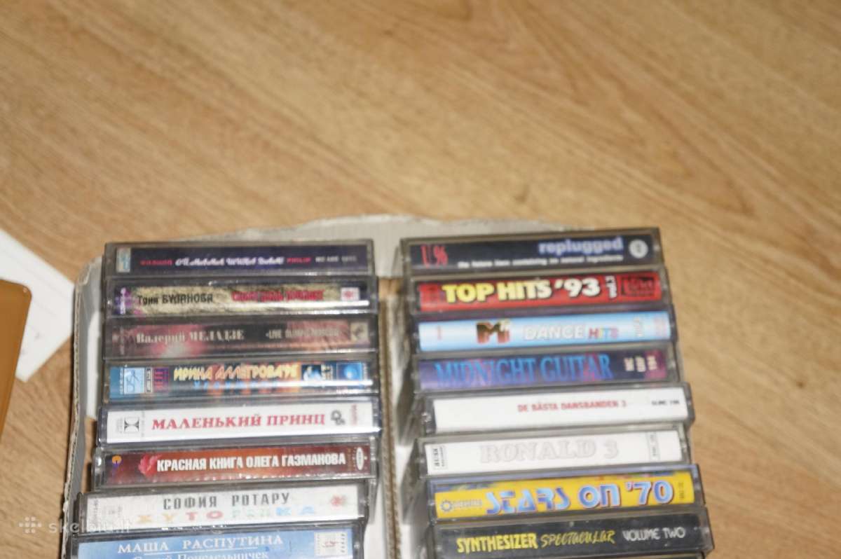 80 audio kasečių su įrašais - nuotraukos Nr. 13