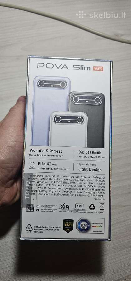 Telefonas Tecno Pova Slim arba keičiu į Samsung - nuotraukos Nr. 15