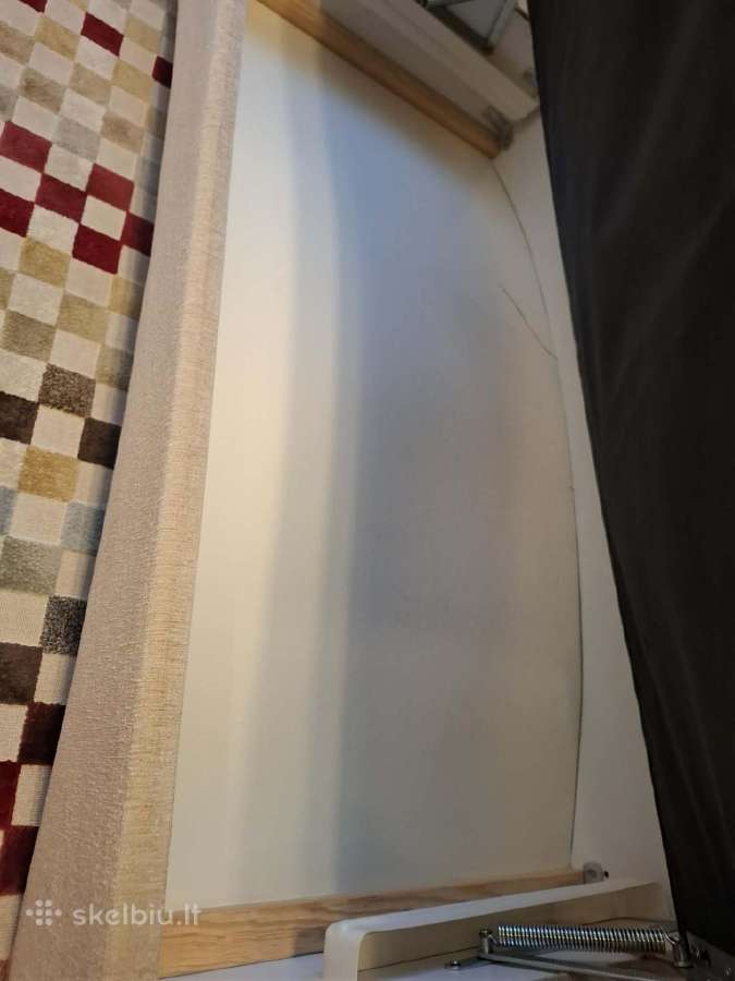 Smėlinė viengulė sofa-lova - nuotraukos Nr. 5