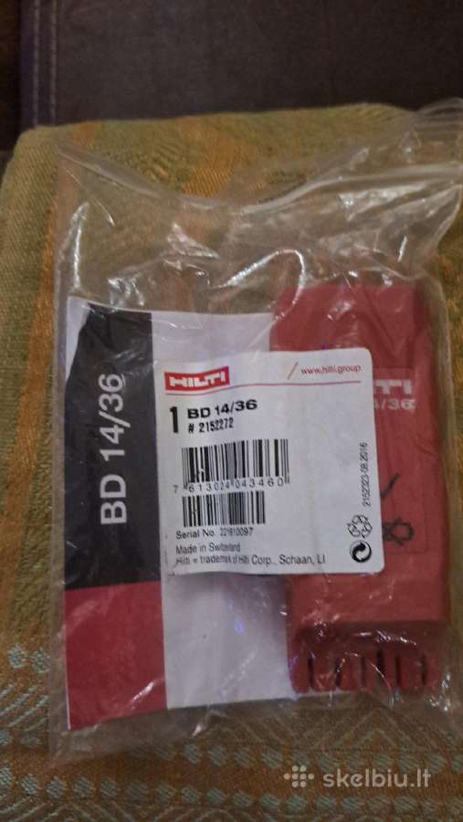 Hilti akumuliatoriaus diagnostika Bd 14/36