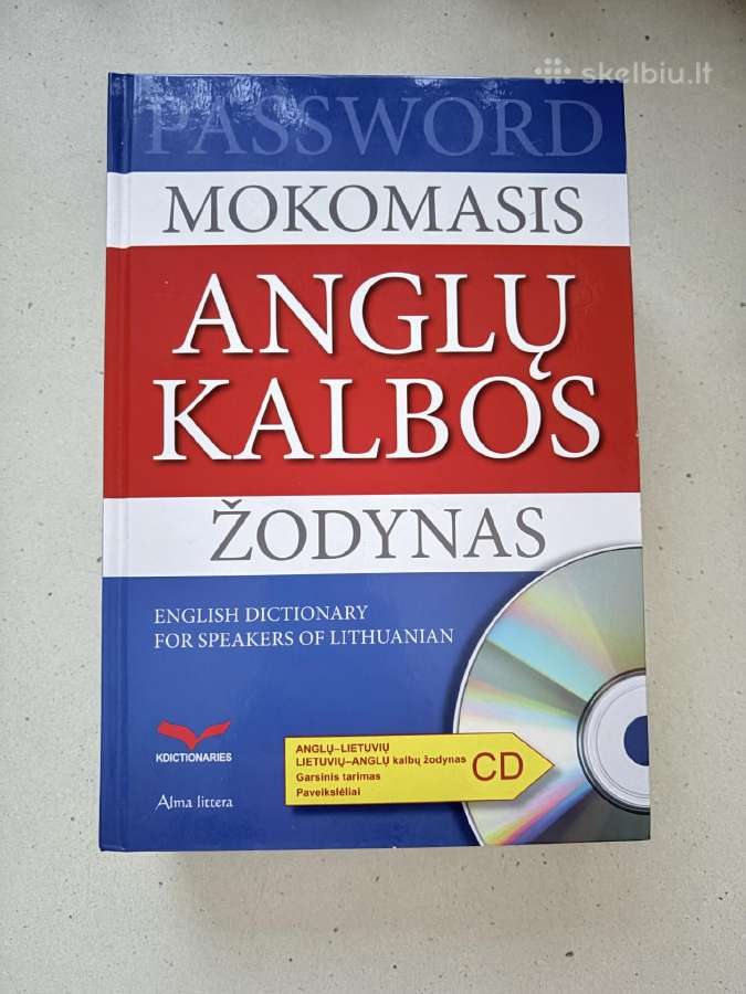 Mokomasis anglų kalbos žodynas naujas