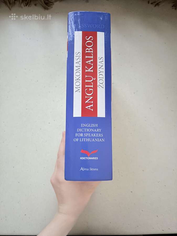 Mokomasis anglų kalbos žodynas naujas - nuotraukos Nr. 2