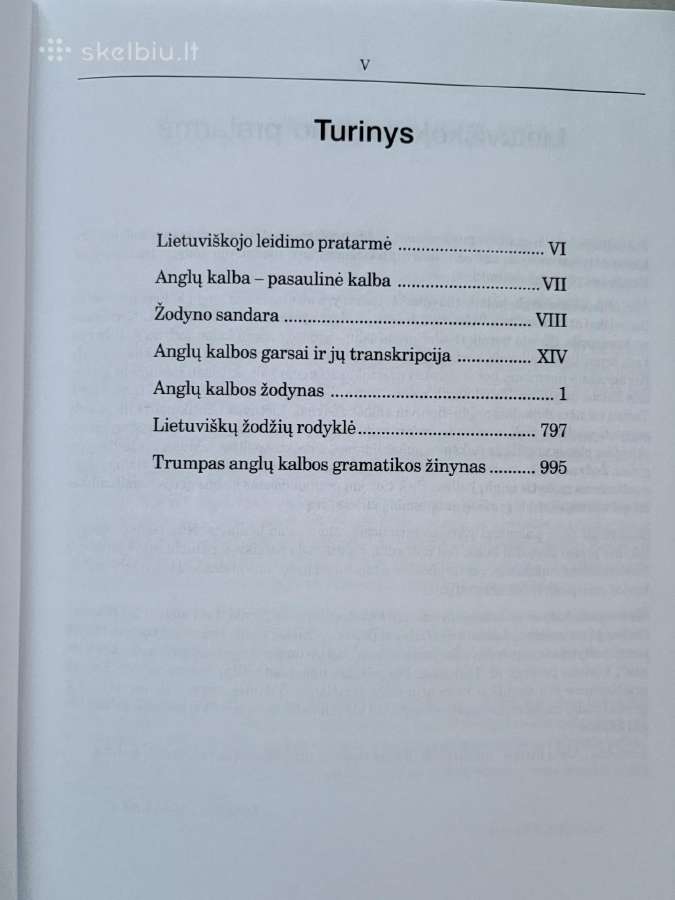 Mokomasis anglų kalbos žodynas naujas - nuotraukos Nr. 4