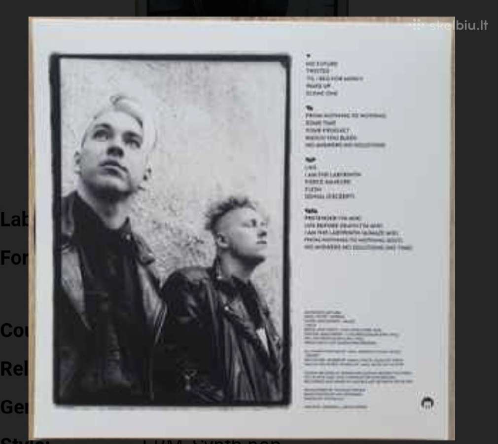 Advanced Art 2 vinilai ( 2lp) - nuotraukos Nr. 2
