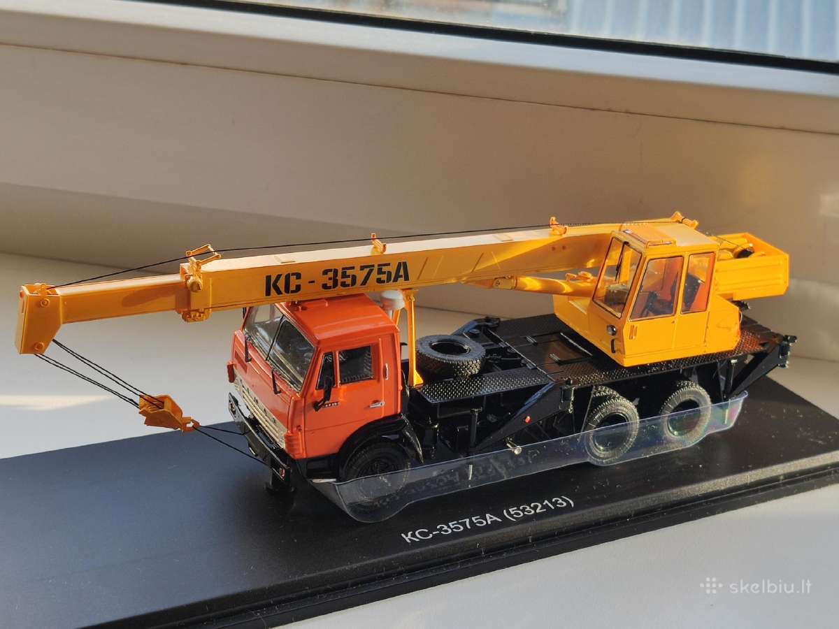 1:43 Kamaz kranas Kc-3575a (53213) Ssm - nuotraukos Nr. 5