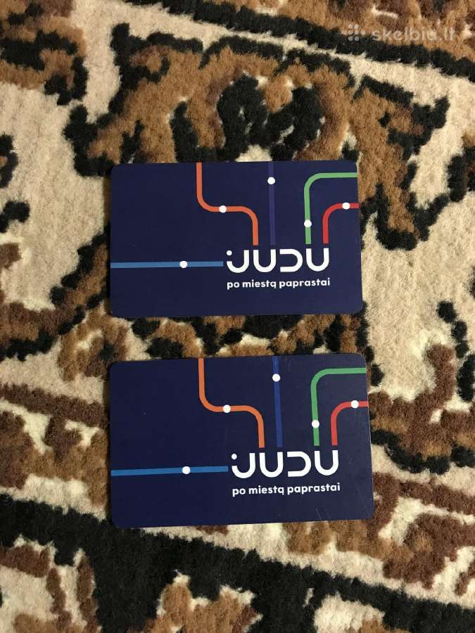 Vilniečio/judu kortelės. Public transport cards - nuotraukos Nr. 3