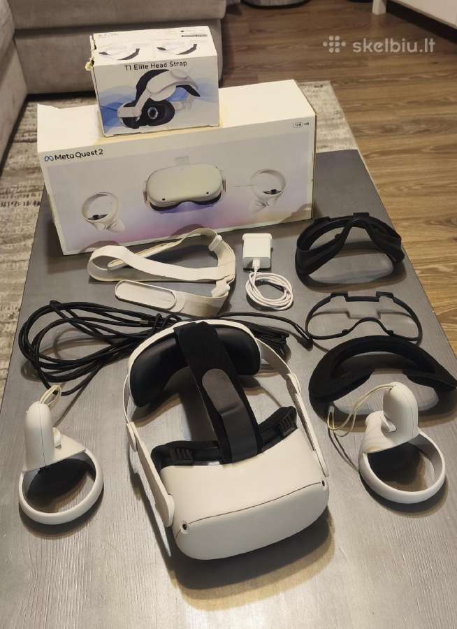 Meta Quest 2 Vr akiniai – idealios būklės
