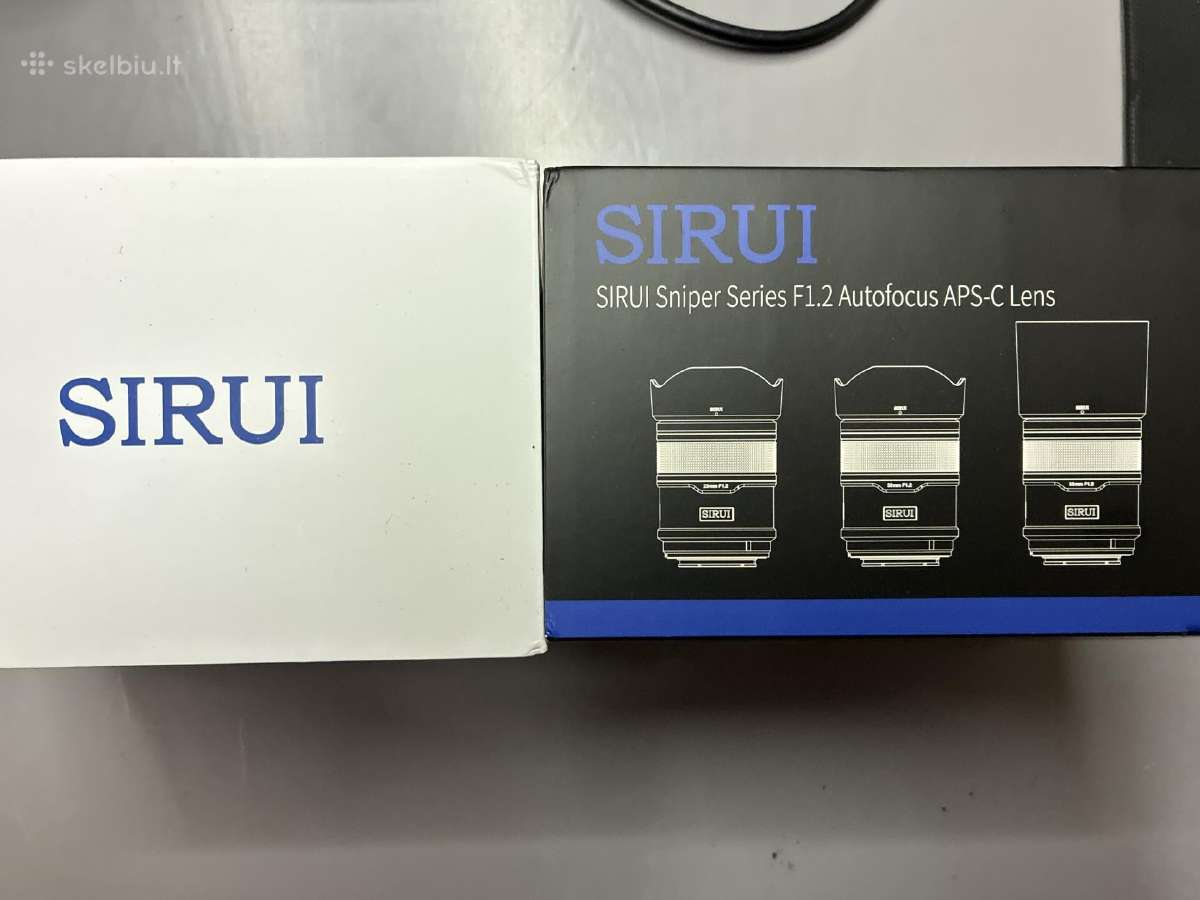 Sirui 23mm aps-c objektyvas Sony-e - nuotraukos Nr. 4