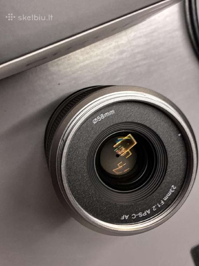Sirui 23mm aps-c objektyvas Sony-e