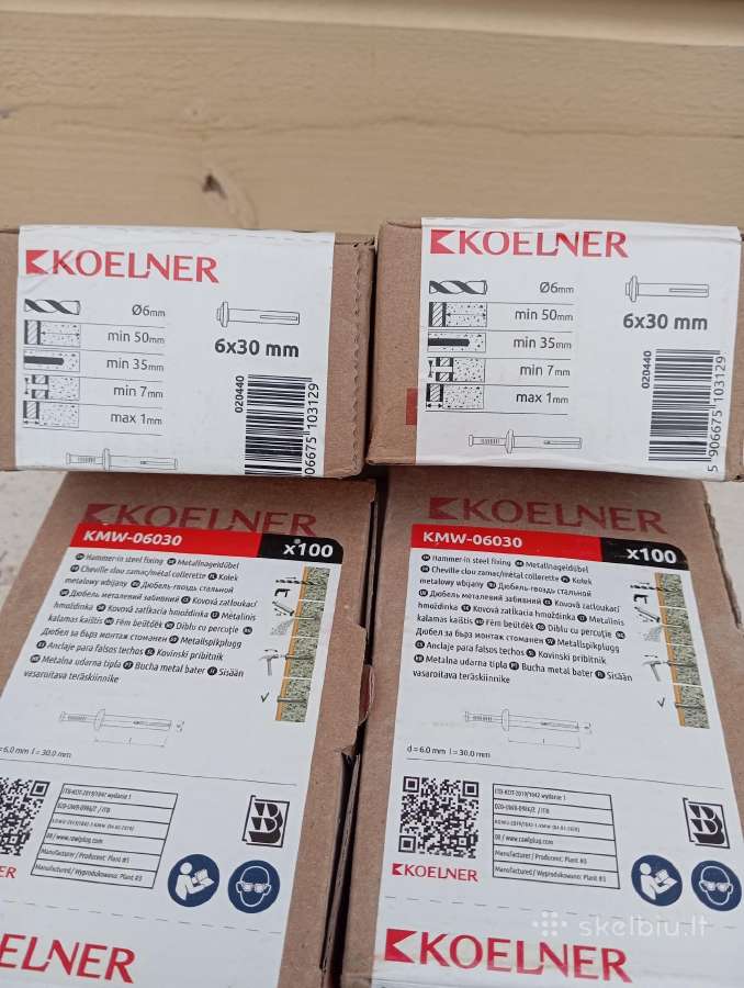Metaliniai Kalami, Kalami 6x40, Knauf 6x35. - nuotraukos Nr. 5