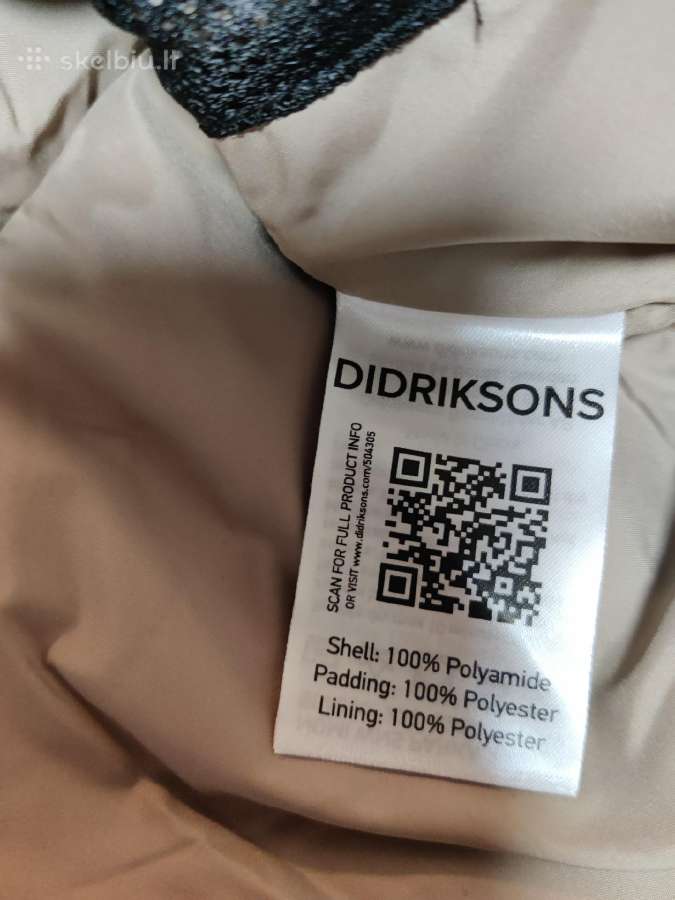 Šilta Didriksons žieminė striukė - nuotraukos Nr. 7