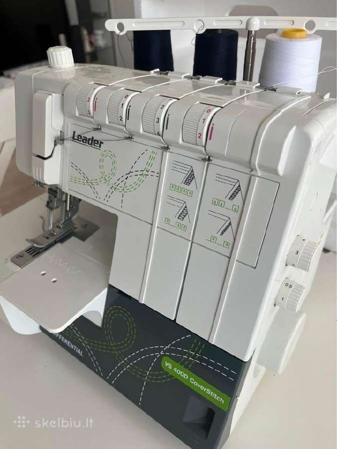 Siuvimo mašina Leader Vs400d Cover Stitch - nuotraukos Nr. 2