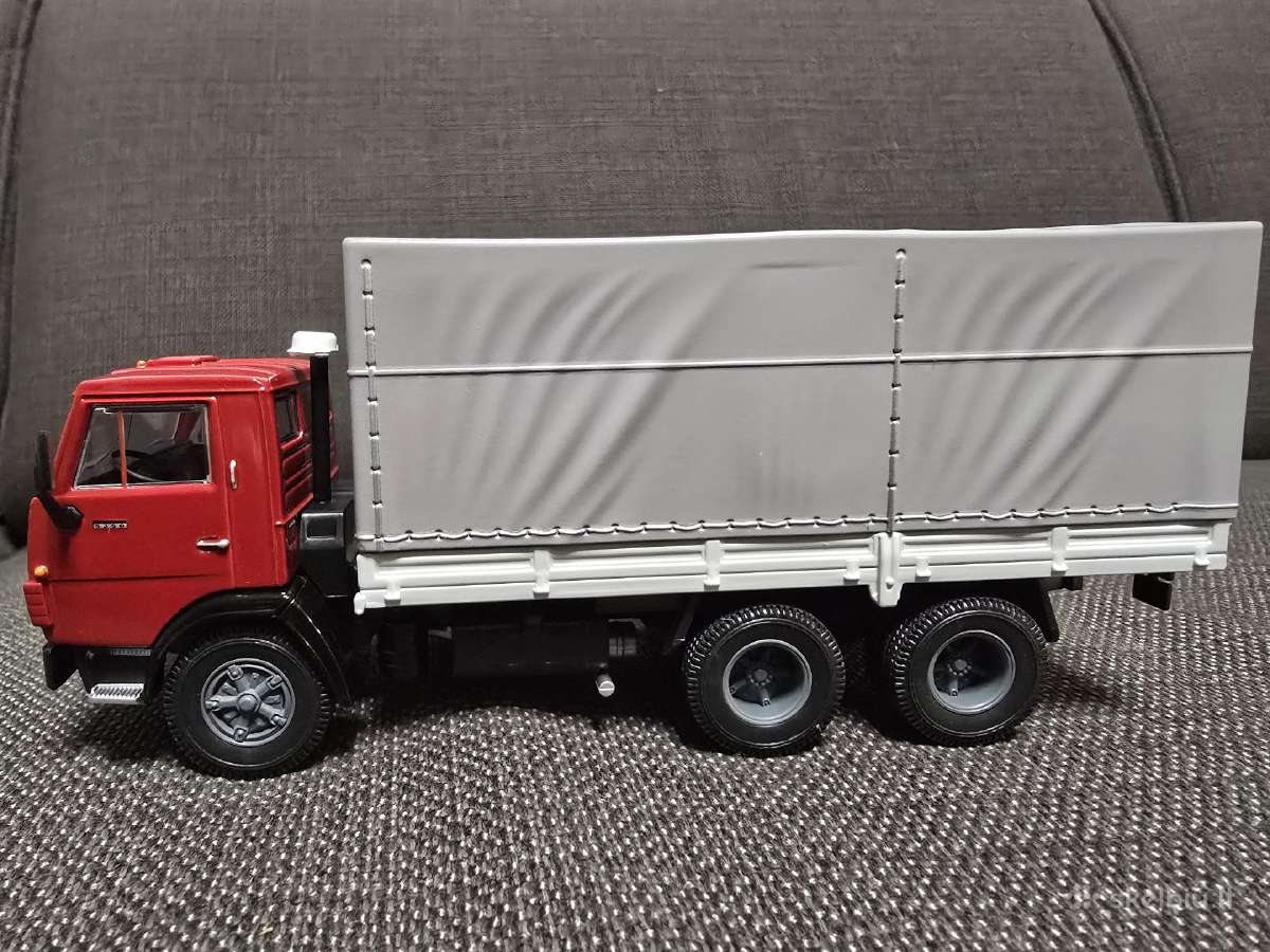 1:43 sunkvežimio modeliukas Kamaz 5320 (Prl Nr.42) - nuotraukos Nr. 5