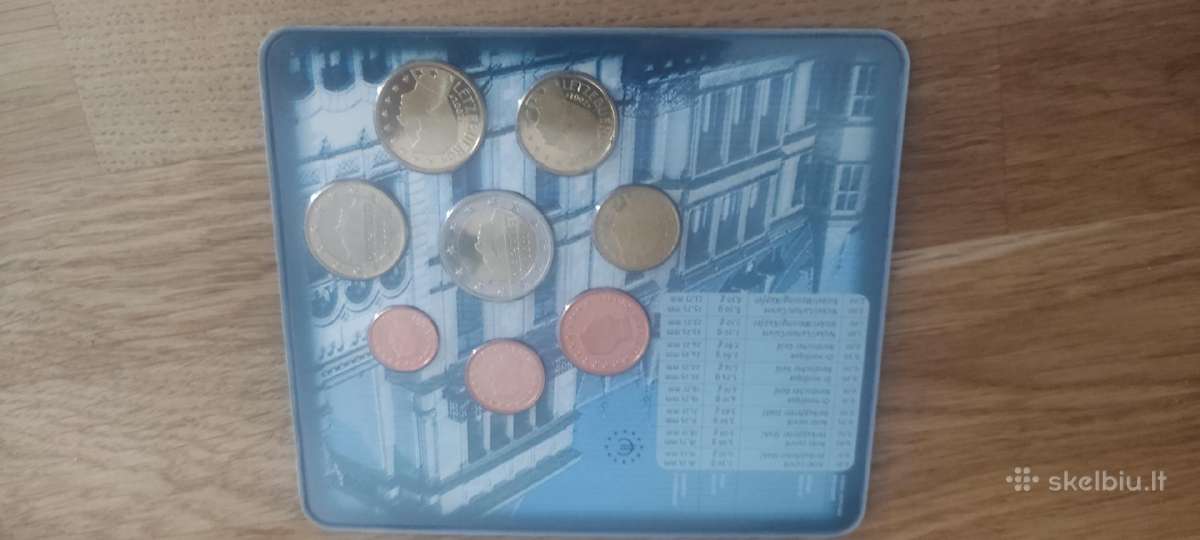 Įvairių šalių, įvairių metų euro monetų rinkiniai - nuotraukos Nr. 11