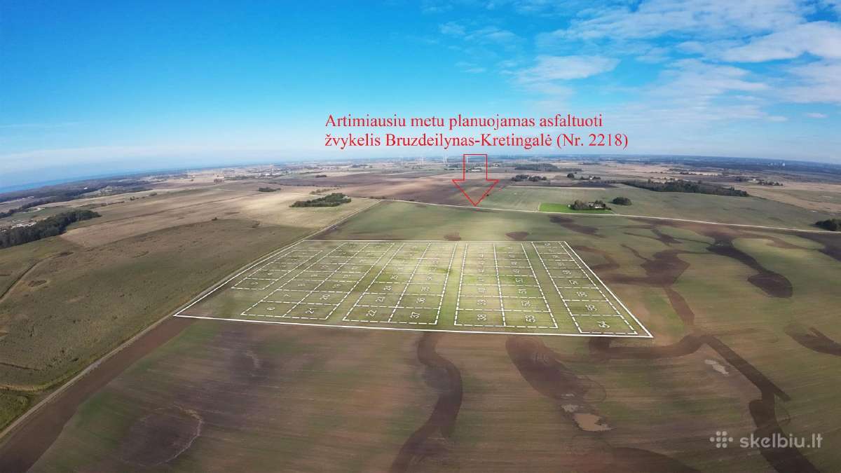 Namų v. sklypai Peskojų k. nuo 9 arų ir 9500 Eur - nuotraukos Nr. 6