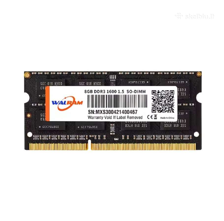 Ddr3 8 GB 1600 MHz So-dimm