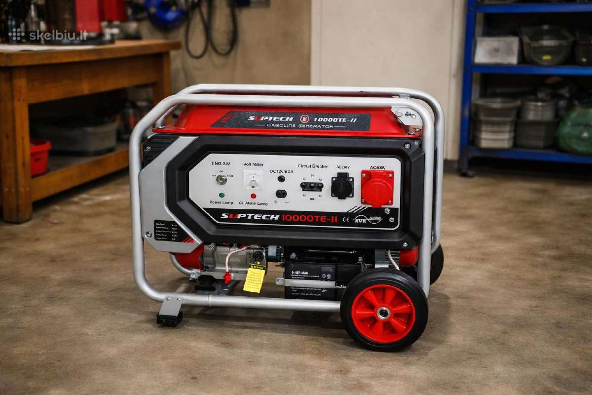 Suptech 10000te-II (trifazis) Generatorius 8,3kw