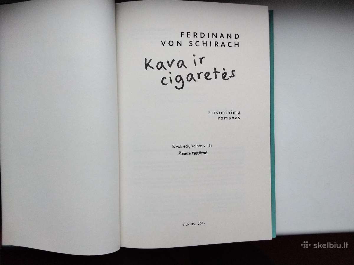 F. von Schirach. Kava ir - nuotraukos Nr. 2
