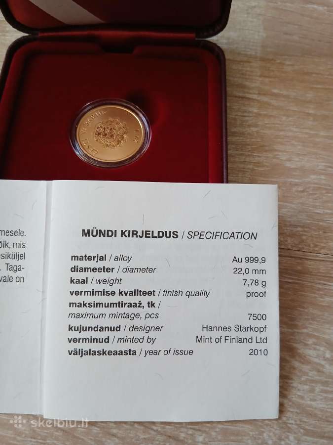 Auksas 999,9 7.78 gr - nuotraukos Nr. 4