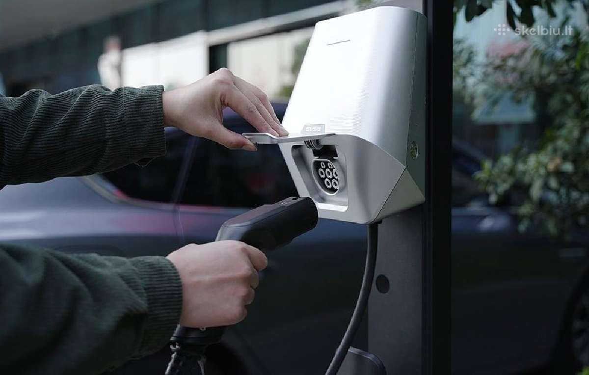 22 kw elektromobilio įkroviklis Type2 su App