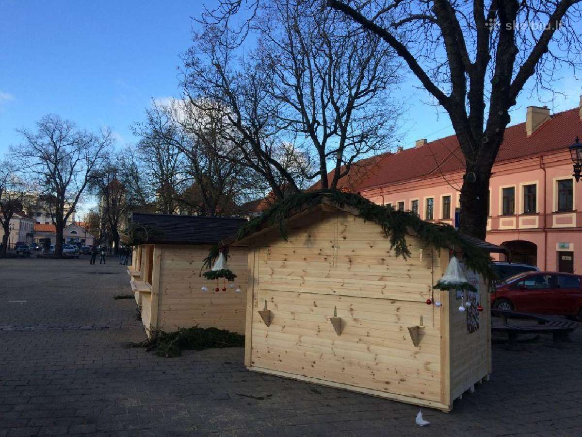 Medinis kioskas prekybai