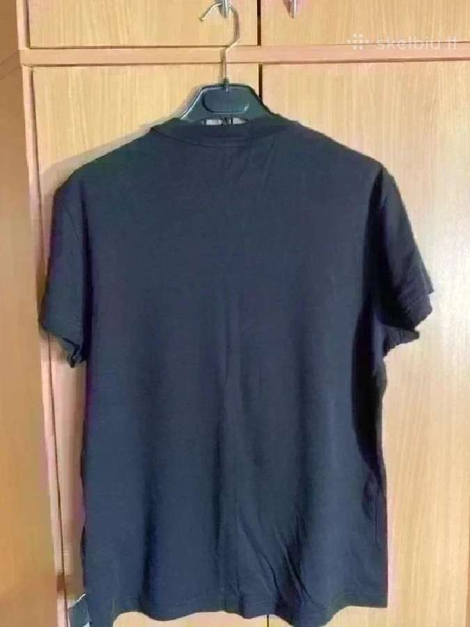Versace Jeans Couture moteriški juodi marškinėliai - nuotraukos Nr. 4