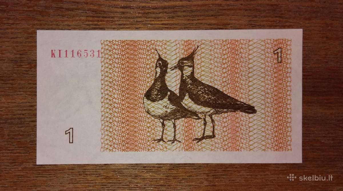 Lietuvos 1 talono banknotas