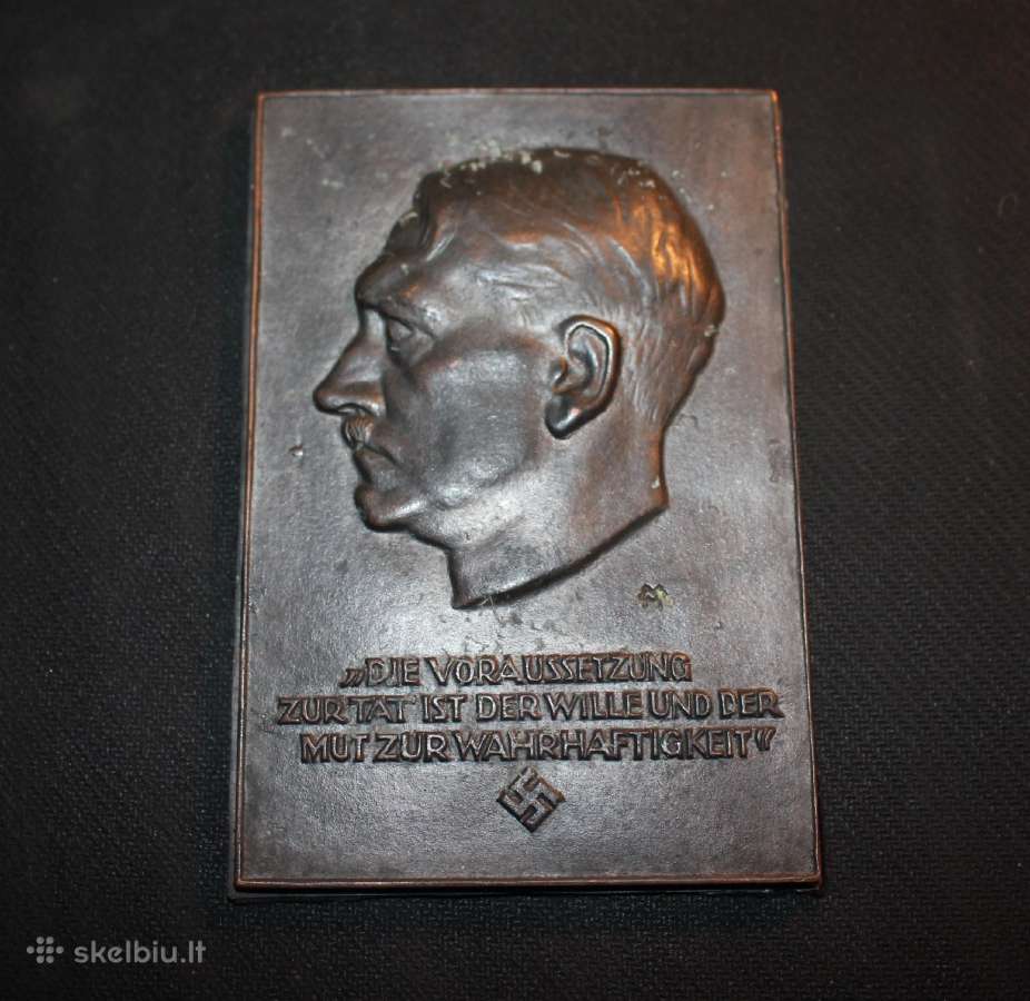 Adolf Hitler plakete - nuotraukos Nr. 2