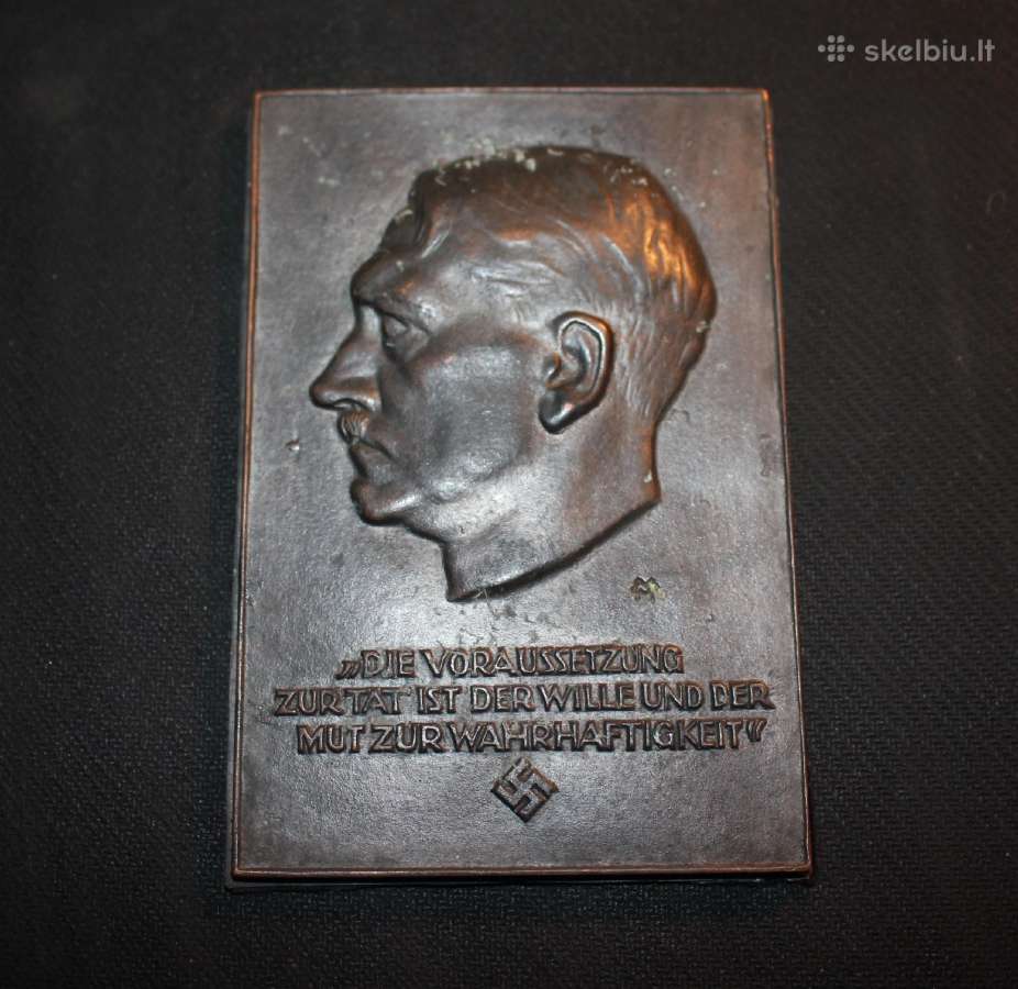 Adolf Hitler plakete - nuotraukos Nr. 2