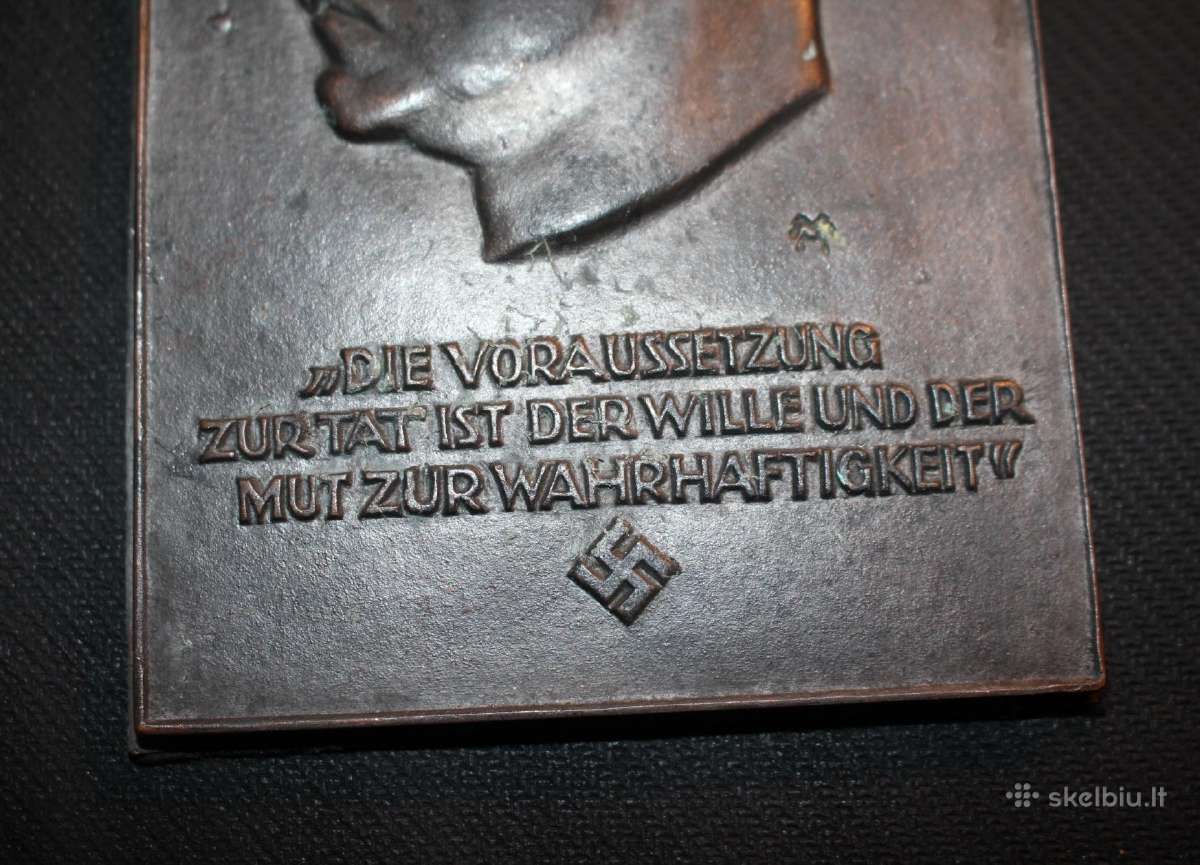 Adolf Hitler plakete - nuotraukos Nr. 3