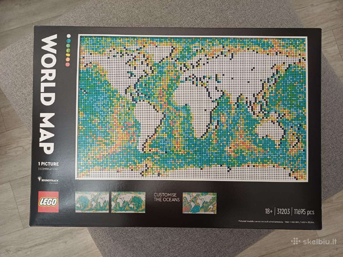 Lego art 31203 World Map