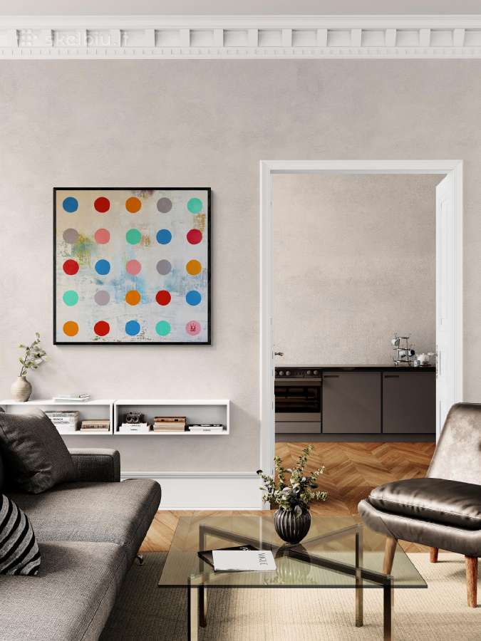 Popart Paveikslas abstrakcija - nuotraukos Nr. 5