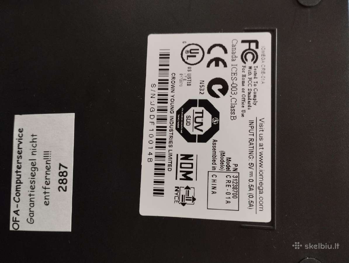 Usb floppy ir atminties kortelių skaitytuvas - nuotraukos Nr. 3