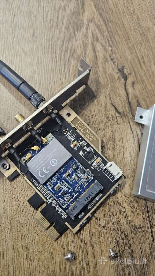 WiFi Pci-e card Apple modulis. - nuotraukos Nr. 4