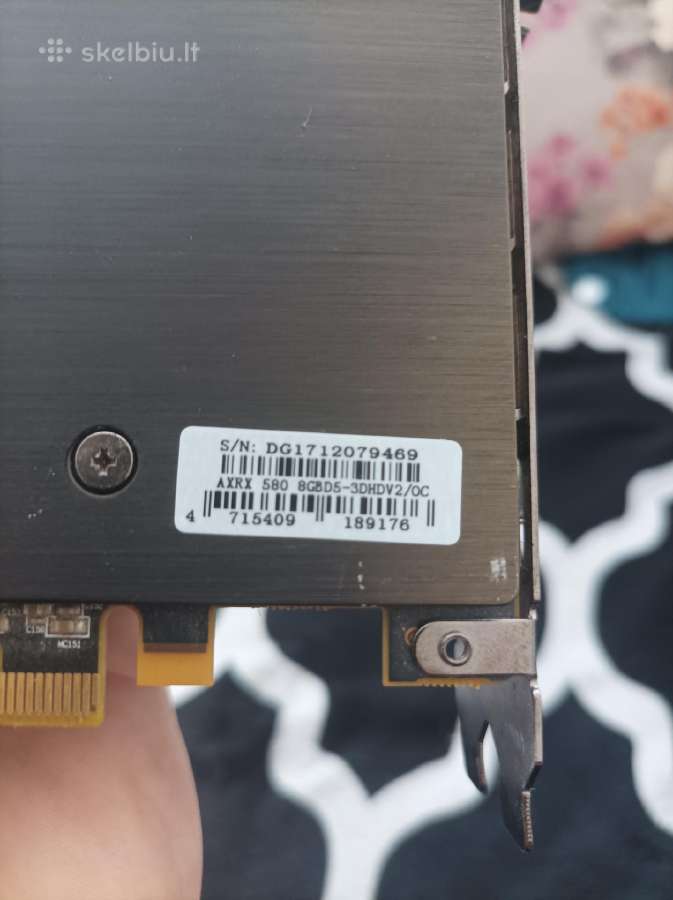 Parduodu rx580 8gb