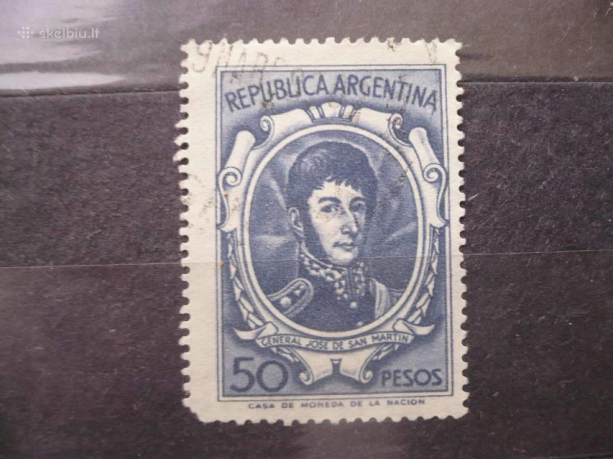1955 m. generolas Jose de San Martin