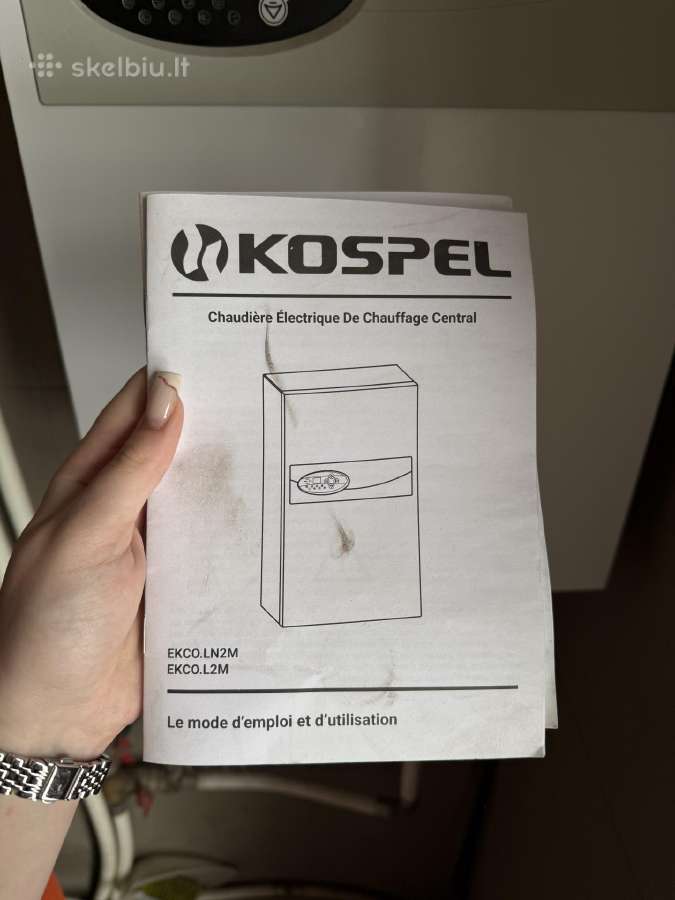 Elektrinis šildymo katilas Kospel Ekco.l2m-06 - nuotraukos Nr. 3