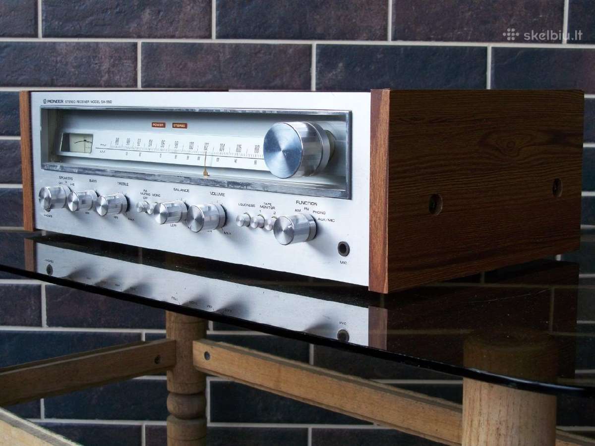 Pioneersa. Sx 980, 780, 550. Sa 9500. - nuotraukos Nr. 22