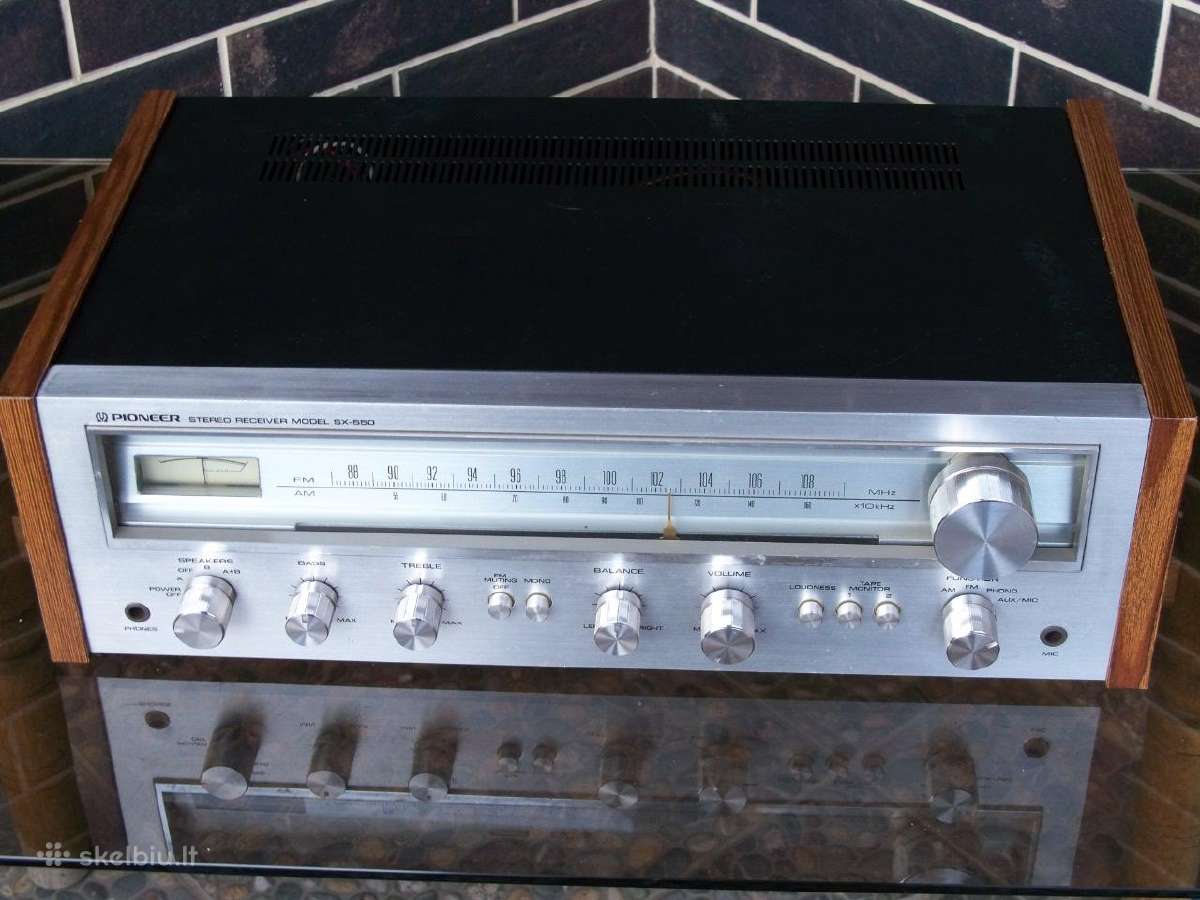 Pioneersa. Sx 980, 780, 550. Sa 9500. - nuotraukos Nr. 23